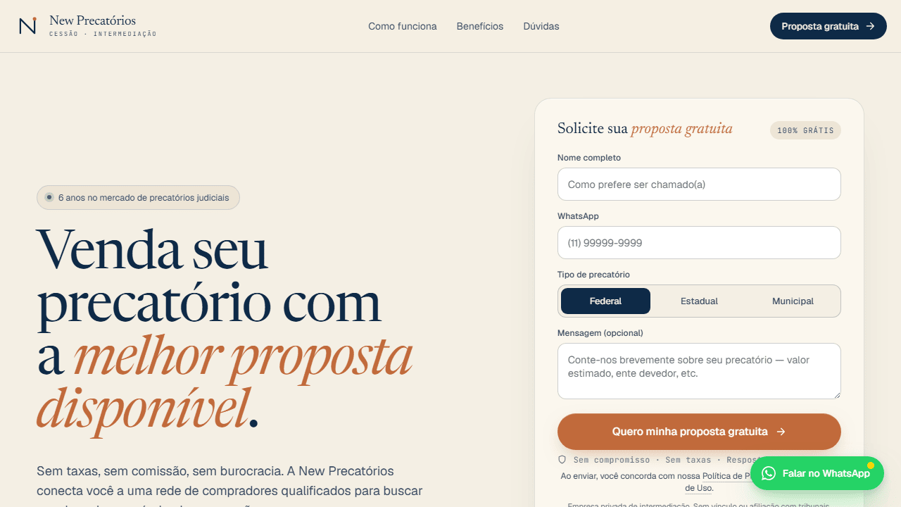 New Precatórios